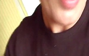 Sally Taylor homemade bllowjob and facial