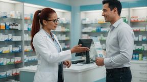horny patient gives his doctor a dose of cock - ai generated content