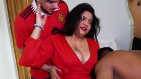 Three Hostel Freind Call Their Girlfreind to Fuck and Grand Masti, Hardcore Gangbang