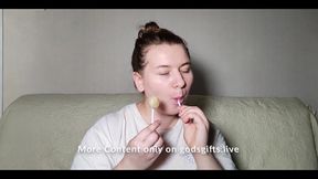 How I Love Double Blowjob Lollipop