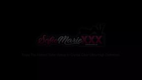 Hot cougar Sofie Marie gets double action in wild trio scene