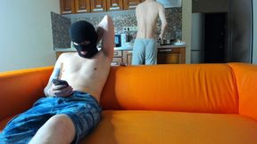 Cooking our dinner and then I'm gonna fuck my boyfriend!