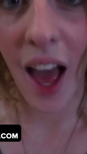 Dad Crush - Naughty Blonde Teen Sucks On Stepdads Cock And Let Him Cum In Her Mouth   Clip 1