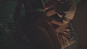 very hot thick thighs babe with her best friend.