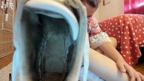 very dirty sweaty feet fuck adult doll