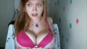 No breathing life form could resist this busty webcam goddess