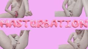 Masturbating my hairy pussy