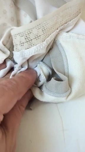 Jaw-dropping moment from "(FR) French guy JERKS OFF &amp; CUMS HIS STEP-SISTER PANTIES (ROLEPLAY &amp; DIRTY TALK)"