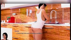 Anna gets dirty in Alfred's garden. 3D porn cartoon sex
