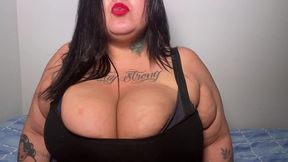 bbw with her big breasts