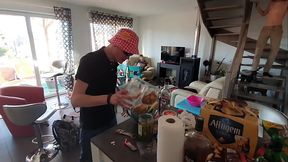 Morning routine with the boyz