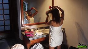 bastidores da gravacao de suzy anderson com a galera aprontando - big bambu - binho ted - capoeira