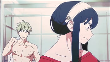 Stepsister helps stepbrother cum in shower - Uncensored hentai