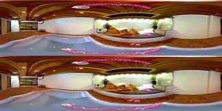 VR Bangers Hot blonde Milf get's her pussy massaged by sexy Ebony PORN