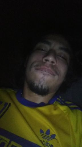 Sexy Man with Tremendous Cock Touching Himself on the Couch