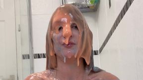 POV Gunge Blowjob with Pineapple Wife