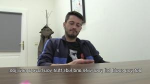 After this interview his butt will hurt like hell