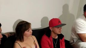 orgia-gangbang ,la psicologa se coje a todos los pacientes , juntos