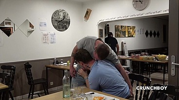 STRAIGHT FUCK GAY IN THE PUBLIC RESTAURANT