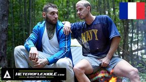 HETEROFLEXIBLE - Nosey Str8 Wolves Skyy Knox & Tony D'Angelo Penetrate In The Forest - FRENCH SUBTITLES