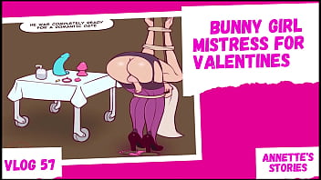 Vanilla Ending. Bunny Girl Mistress for Valentines 【F4M】Roleplay | Audio Hentai | ASMR