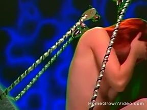 Beautiful sybian fucking