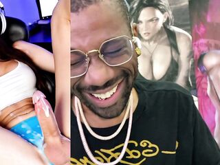 Gorgeous Small Transgender Cutie Cum Covering Herself, Cute Trans Gamer Gal Hands Free Cumming, Hazbin Hotel Futanari Cum, Trans Hentai Gal Cumming, AI Generated