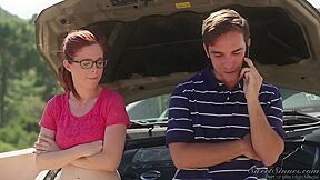 Older Milf Stepmom India Summer Seduces Steven Stcroix Outdoors In Car