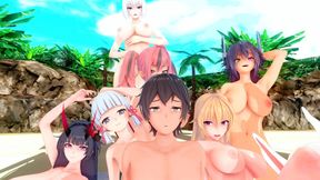 Summer Fucking with the Waifus