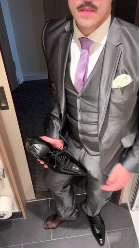 Shiny Suit, Shiny Shoes, Shiny Cock