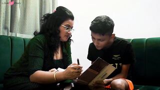 Seducing My Sex-Ed Teacher - Naughty Student Gets His Ass Spanked