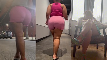 Boricua Leg Tease Queen