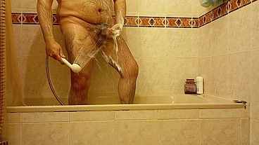 I jerk off and show you my ass while I shower.