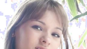 ”Horny solo teen blonde plays with her beaver”