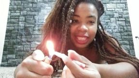 Smoking Big Lips Ebony Tells How to Make Small Talk Sexy - Cami Creams