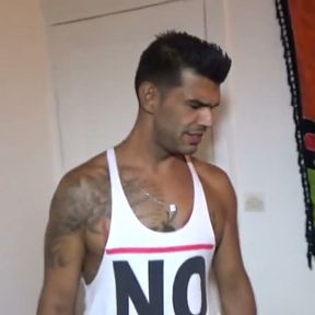 Sexy arab fucked bareback by top latino