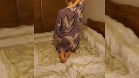 Amateur Blonde Mature Wife Enjoys Sex