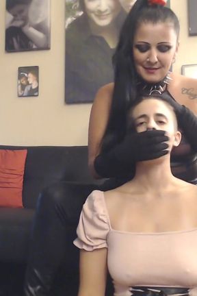 Mistress uses sub breath play fantasy
