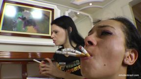 Face Slapping Lesbian Domintaion - the Machine of Slap