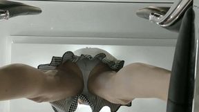 Upskirt Face Sitting white cotton panties MP4 HD 720p