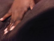 Milf has a quickie before work wet pussy play - His Queen Suga