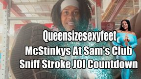 McStinkys At Sam’s Club Sniff Stroke JOI Countdown Stink Shoes