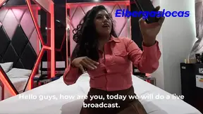 She always had the fetish of fucking and broadcasting it live, we did a live and we discovered that she is a perverted influencer
