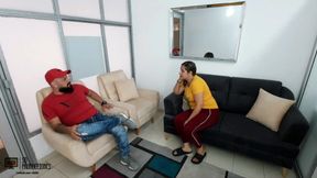 I Fuck My Stepmother's Friend While She Visits Her - Part 1 - Porn in Spanish