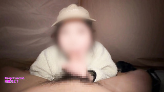 NTR lovemaking with my BFF's gf. Hotwife hookup at a campsite with 3 close buddies(#404)