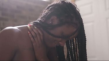 Ebony lesbians indulge in wet and juicy girl-on-girl action