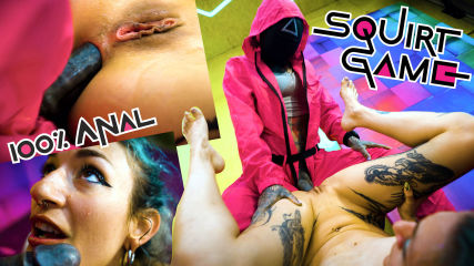 Squirt Game: Tattooed Vixen's Deadly Challenge