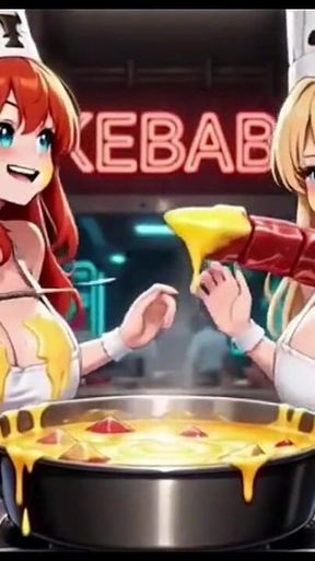 Funny Cook Video, Ai Animation