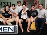MEN - This Compilation Has It All, Sizzling Hot Threesomes, Spit Roasts And Messy Cumshots