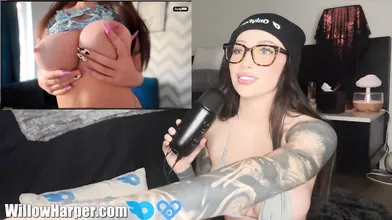 Candy Adore, Porn ASMR Reaction, Fuck Doll Akin Body Receive Used & CumShot - Homemade Willow Harper !